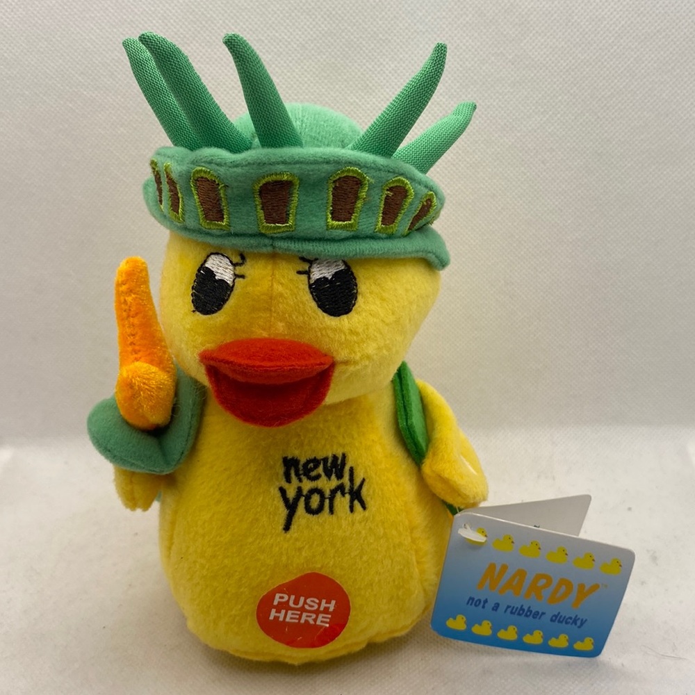 Statue Of Liberty New York 6” Plush Nardy Stuffed Animal Souvenir Crown Torch